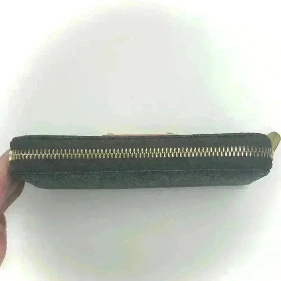 Michael Kors MK Logo Brown Wallet - Picture 6 of 6